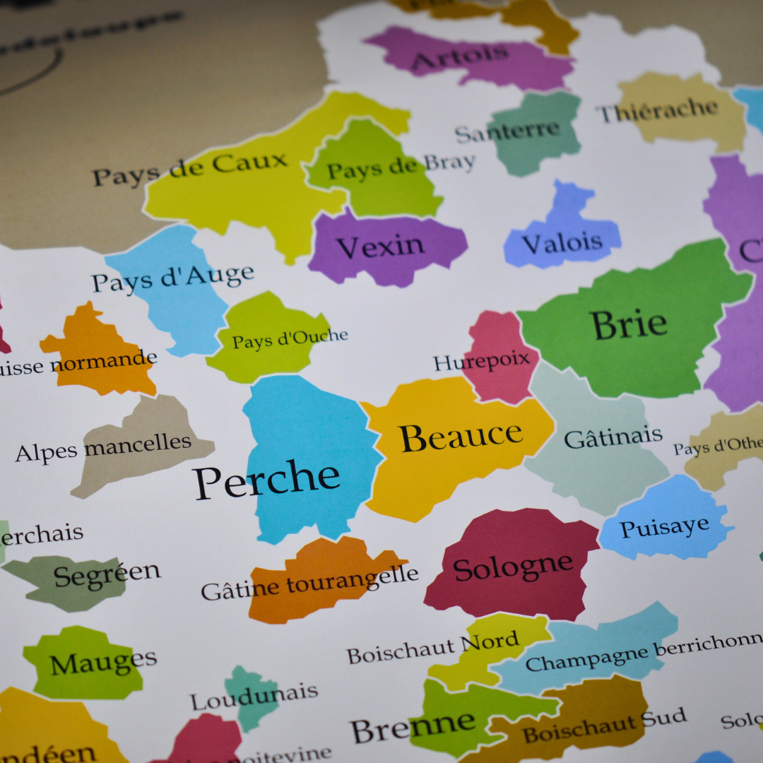 Les régions naturelles françaises